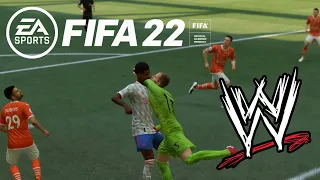FIFA 22 Fails - With WWE Commentary #3