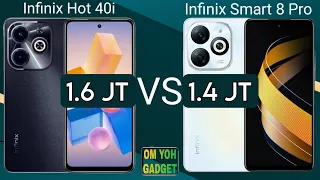 Infinix Hot 40i vs Infinix Smart 8 Pro, Mana Yang Lebih Baik?