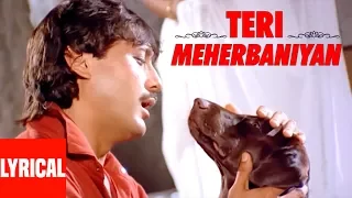 Teri Meherbaniyan Title Track Lyrical Video | Shabbir Kumar | Jackie Shroff, Poonam Dhillon