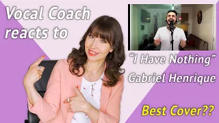 Vocal Coach Reacts To 'I Have Nothing' (Whitney Houston) - Gabriel Henrique [D/EN Subs]