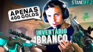 inventário BRANCO com APENAS 400 GOLDS | STANDOFF 2
