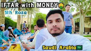 Huge IFTAR with Money🤑🥰in Saudi Arabia | Mutton Pulao, Chicken Mandi, Juices, Soup