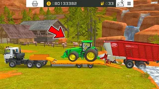 Using Loading Weagon & Collect Straw In Fs 18 | Farming Simulator 18 Gameplay | Timelapse