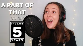 A PART OF THAT The Last Five Years (Cover) | Jennifer Glatzhofer