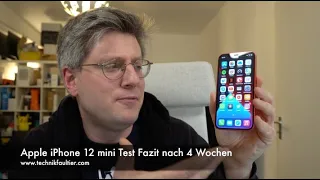 Apple iPhone 12 mini Test Fazit nach 4 Wochen