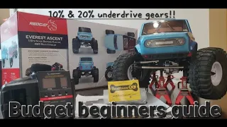 @RedcatracingAZ Budget beginners guide Redcat Everest Ascent 1:10 LCG crawler brushed 1080