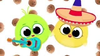 YUMMY YUMMY FRUITS Song 🍌🥥🍍 Fruit Names with Giligilis Song