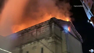 Aurora's Iconic Lincoln Masonic Temple Burns Down
