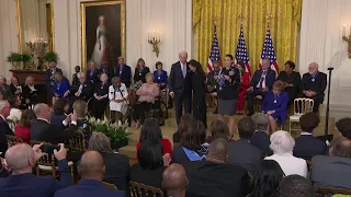 Watch Live: Father Gregory Boyle, founder of LA's Homeboy Industries, receives Medal of Freedom