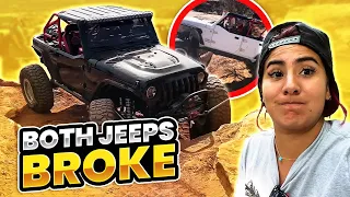 Our Worse Nightmare 😭 Both Jeeps broke on the first Moab Trail-Metal Masher