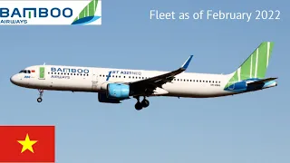Bamboo Airways Fleet as of February 2022