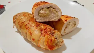 РУЛЕТ из КУРИНОГО ФИЛЕ с сыром в духовке / Chicken rolls with cheese