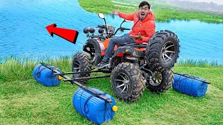 Will Monster Bike Run On Water? दो लाख रूपये की वाट लग गयी😱 | Do Not Try