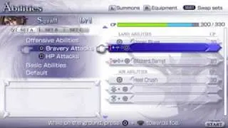 Dissidia: Final Fantasy (US) - Introduction and Familiarization to Menus