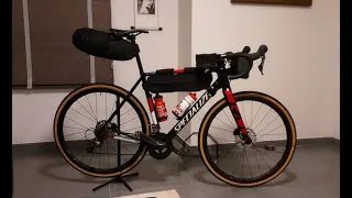 Specialized Crux 2500 km bike packing trip set up. Good times ahead!