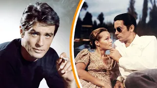 Alain Delon regrette et révélation douloureuse sur son histoire d'amour avec Romy Schneider