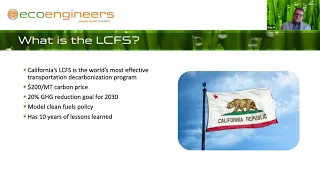 The Success of the LCFS: Reuters Future of Renewables conference, Dec. 8, 2020