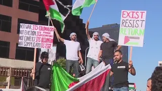 Pro-Palestinian rally in West LA