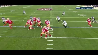 49ers outside zone lead with crack vs bear