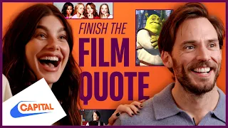 Sam Claflin & Camila Morrone | Finish The Film Quote | Capital