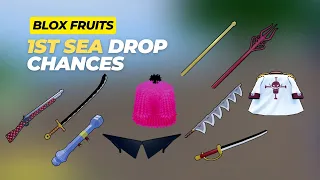 Every Item Drop Chance in 1st Sea - Blox Fruits