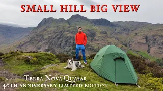 WILD CAMPING IN AN EPIC SPOT - TERRA NOVA QUASAR- Side Pike Lake District UK Solo Mountain Summit