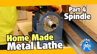 Headstock spindle for DIY metal lathe - part 4