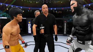 Bruce Lee vs. Black Death - EA sports UFC 4