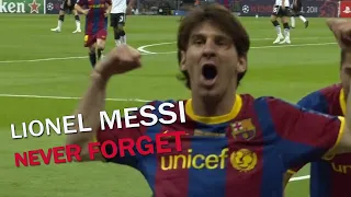 The Most Iconic Goal - Celebration of Lionel Messi ⚫ 28 - 05 - 2011 ⚫ Barcelona 3 vs 1 Man. United