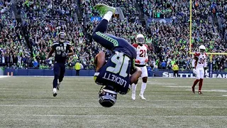 Tyler Lockett front-flips into the end zone for 29-yard TD