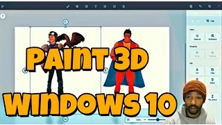 Paint 3D - Windows 10 Creator Update