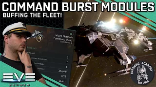 Using COMMAND BURST MODULES To Buff The Fleet!! || EVE Echoes