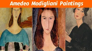 Amedeo Modigliani Paintings - 17 Most Famous Amedeo Modigliani Paintings