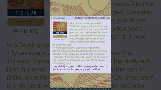 4Chan on The Iliad #shorts