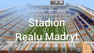 Stadion Realu Madryt w Minecraft! mapa do Minecraft