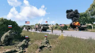 Look what Russian soldiers did ambushing 500 US troops as they entered Belgorod