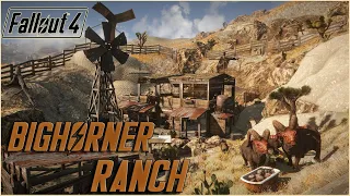 Fallout 4 DESPERADOS OVERHAUL Settlement Project 2022: Bighorner Ranch