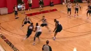 Blake Griffin's Olympic Ending Injury- USA Practice