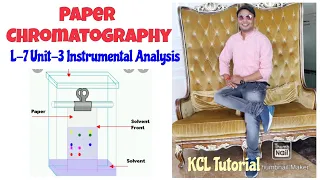 Paper Chromatography - Principal & Steps in easy way , L-7 Unit-3 Instrumental Analysis 7th sem