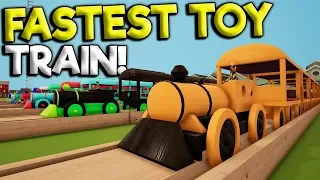 WORLDS FASTEST TOY TRAIN & HUGE UPDATE! -  Tracks - The Train Set Game Gameplay - Toy Trains