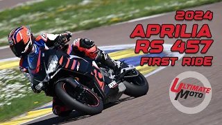 2024 Aprilia RS 457 First Ride Review | Ultimate Motorcycling