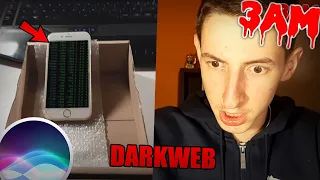 NE JAMAIS PARLEZ à SIRI à 3H DU MATIN ! (IPHONE DARK WEB)