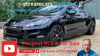 Peugeot RCZ 267 bhp R for sale at Stream Cars Bagshot