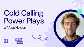 Cold Calling Power Plays: Insights with Alex Heiden from ZappX | Smartlead Office Hours