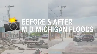 2020 vs 2021: What locations of mid-Michigan floods look like one year later