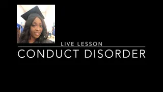 Conduct Disorder in Nursing