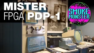 PDP-1 - Play 1962's SpaceWar! MiSTer Countdown #21 | SmokeMonster