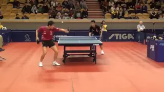 Wang Liqin vs Zhang Jike Swedish open 2011