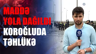 Koroğluda təhlükəli qəza - yanğın təhlükəsi var?