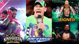 Roman Reigns RETURN in Saudi Arabia, John Cena in Backlash, Jacob Fatu New Bloodline, Eric Signed